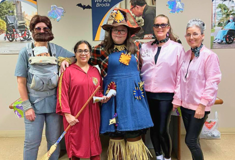 Employees At Costume Competition